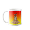 Dachshund Hula Coffee Mug by mikek92349 Dachshund Hula Coffee Mug