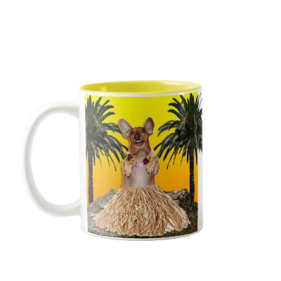 Dachshund Hula Mug by mikek92349