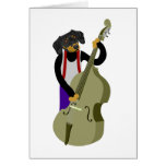 bass, blues, cute, dachshund, dog, doublebass,