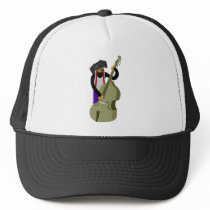 Dachshund Jazz Bass Player Hat