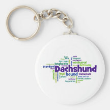Dachshund Keychain