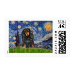 Dachshund (LHBT) - Starry Night postage