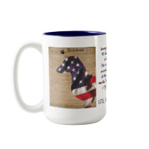 Dachshund Liberty Mug