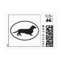 Dachshund Logo Stamp