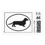 Dachshund Logo Stamp