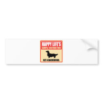Dachshund Longhaired bumper stickers by Pawdboy Dachshund Longhaired bumper stickers