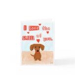 Dachshund Love Card