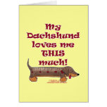 Dachshund Love Cards