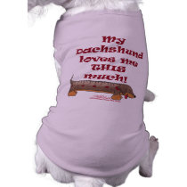 Dachshund Love Dog Shirt