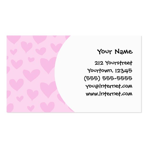 Dachshund Love (longhair) Business Card Template (back side)