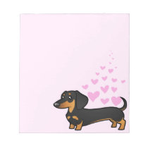 Dachshund Love (smooth coat) Scratch Pads