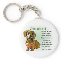 Dachshund Lover Gifts Keychain