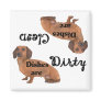 Dachshund Lovers Dishwasher Magnet