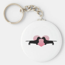 Dachshund Lovers Key Chain