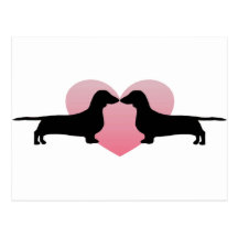 Dachshund Lovers Post Card