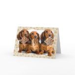 DACHSHUND MOM CARD