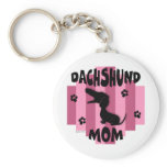 Dachshund Mom Keychain