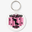 Dachshund Mom Keychain by NothinButtDogs Dachshund Mom Keychain