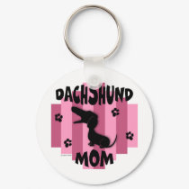 Dachshund Mom Keychain by NothinButtDogs Dachshund Mom Keychain