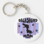 Dachshund Mom Keychain