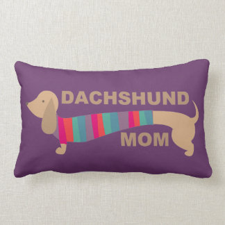 dachshund lumbar pillow