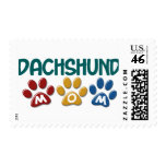 DACHSHUND Mom Paw Print 1 postage