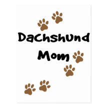 Dachshund Mom Post Card