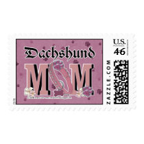 Dachshund MOM Stamps