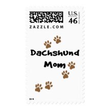 Dachshund Mom Postage Stamps