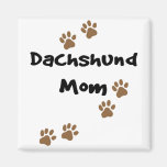 Dachshund Mom Refrigerator Magnets