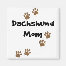 Dachshund Mom Refrigerator Magnets