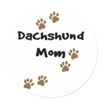 Dachshund Mom Sticker
