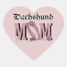 Dachshund MOM Sticker