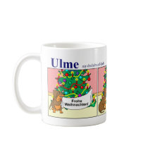 Dachshund Mug: Seasons Greetings