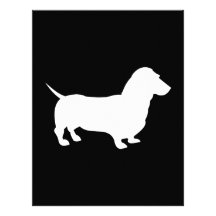 Dachshund Personalized Letterhead