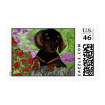 Dachshund postage