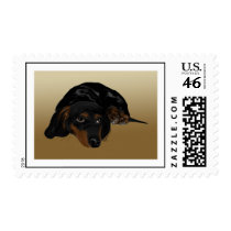 Dachshund postage