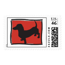 Dachshund Postage