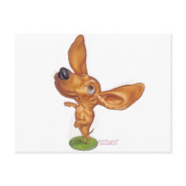dachshund postcards