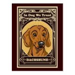 Dachshund Postcard