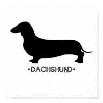 Dachshund Print
