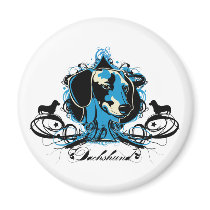 Dachshund Projekt Dog Illustration magnets