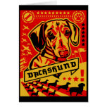 Dachshund Propaganda Cards