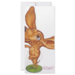 dachshund customized rack card