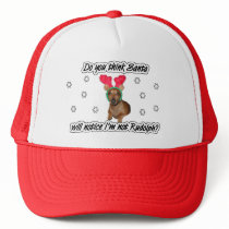 Dachshund Reindeer Hat by mikek92349 Dachshund Reindeer Hat