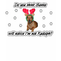 Dachshund Reindeer Shirt