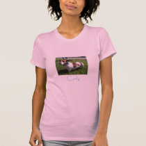 Dachshund Rescue [#2] Landscape Womens t-shirts