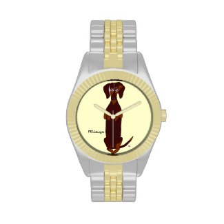 Dachshund Sidney Watch