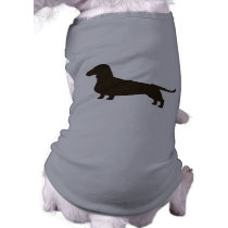 Dachshund Silhouette pet clothing