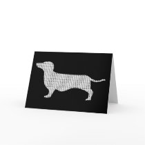 Dachshund Silhouette From Many cards